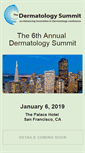 Mobile Screenshot of dermsummit.com